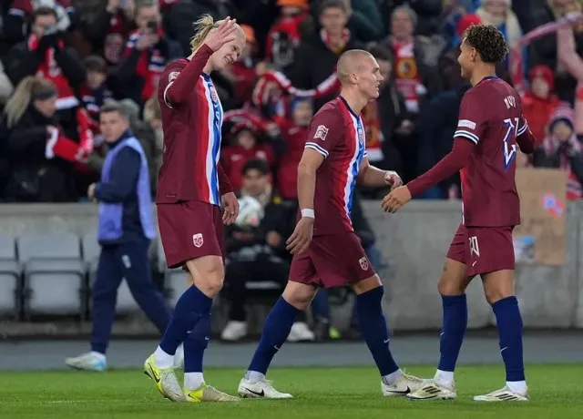 Na Uy vùi dập chủ nhà Moldova tỷ số đậm 5-0